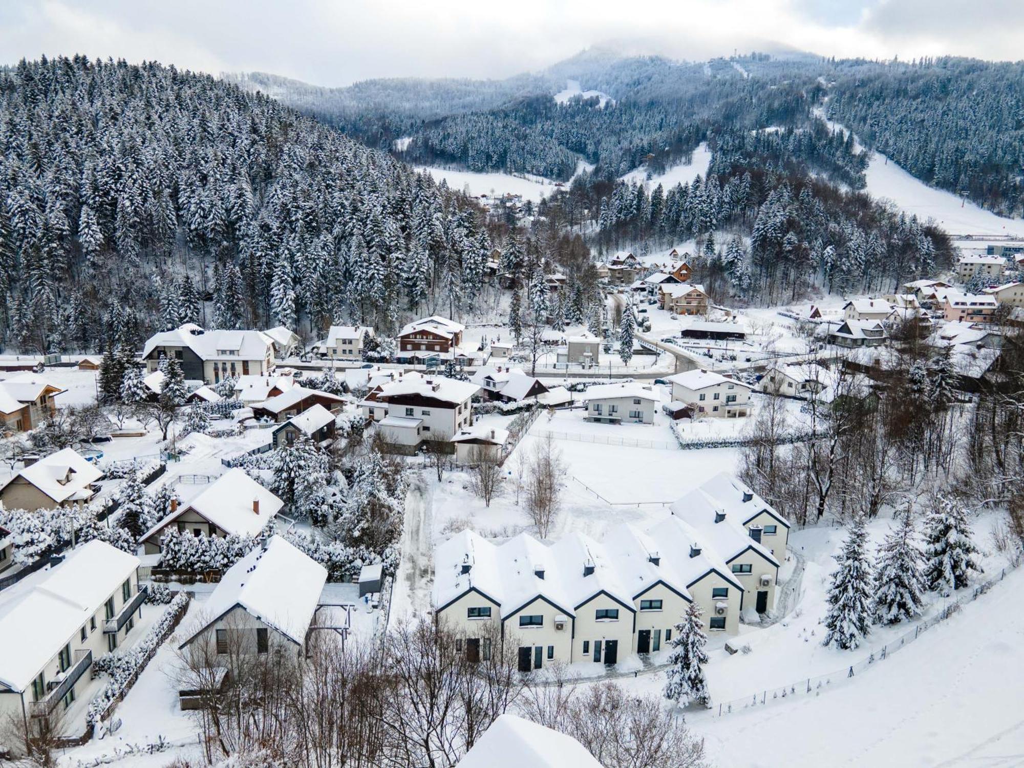 Apartamenty Marron Z Sauna, Bawialnia I Widokiem Na Skrzyczne - Dream Apart Szczyrk Buitenkant foto