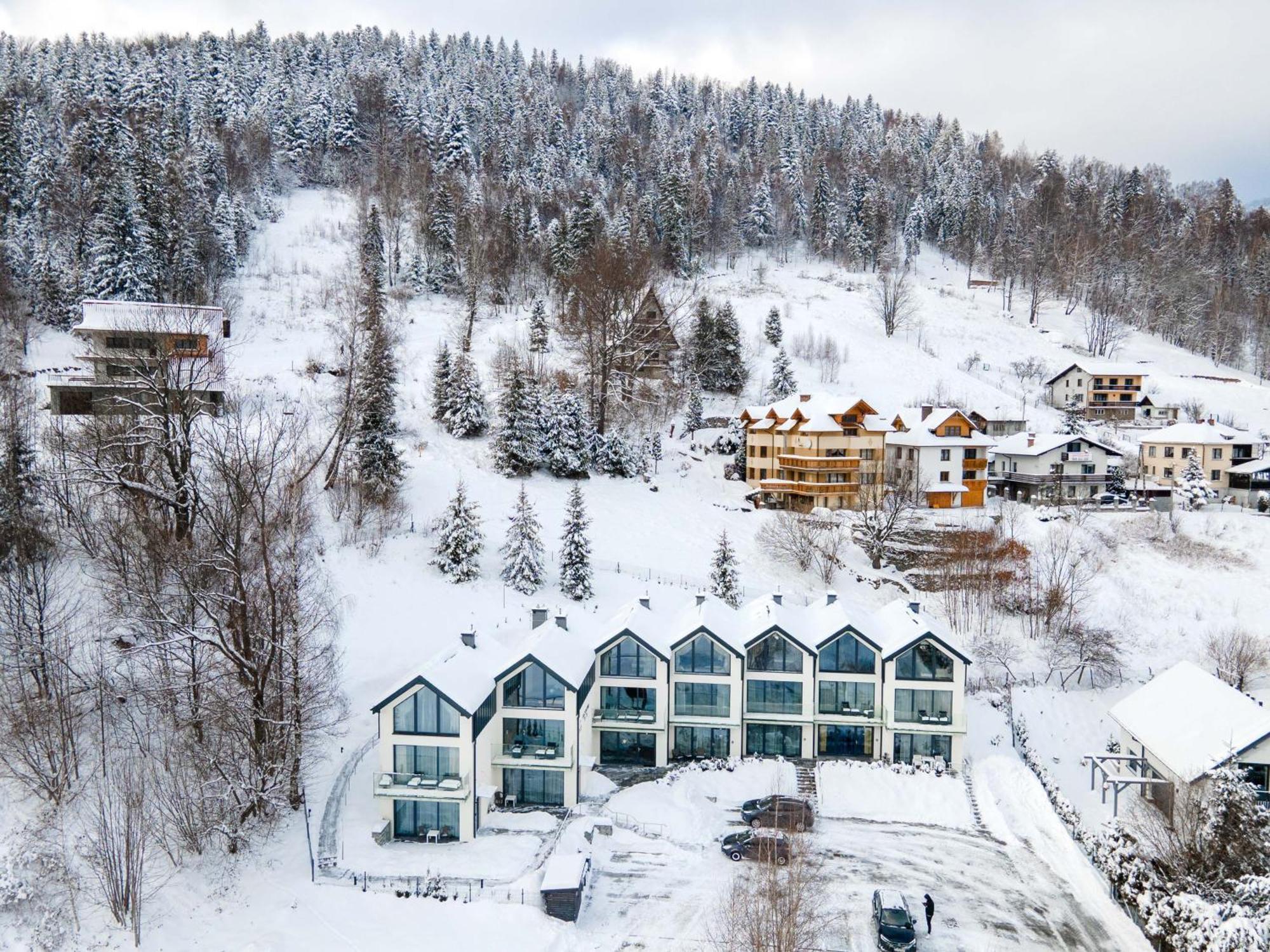 Apartamenty Marron Z Sauna, Bawialnia I Widokiem Na Skrzyczne - Dream Apart Szczyrk Buitenkant foto